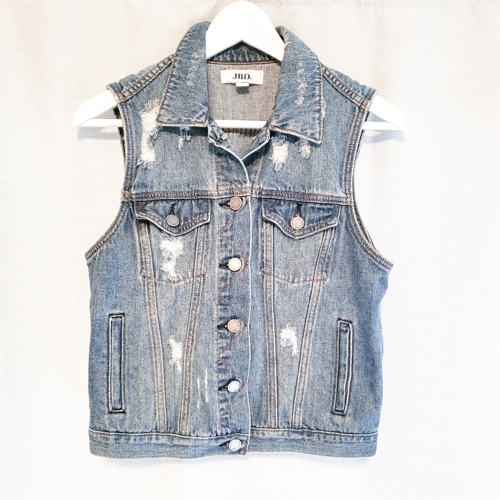 Denim vest